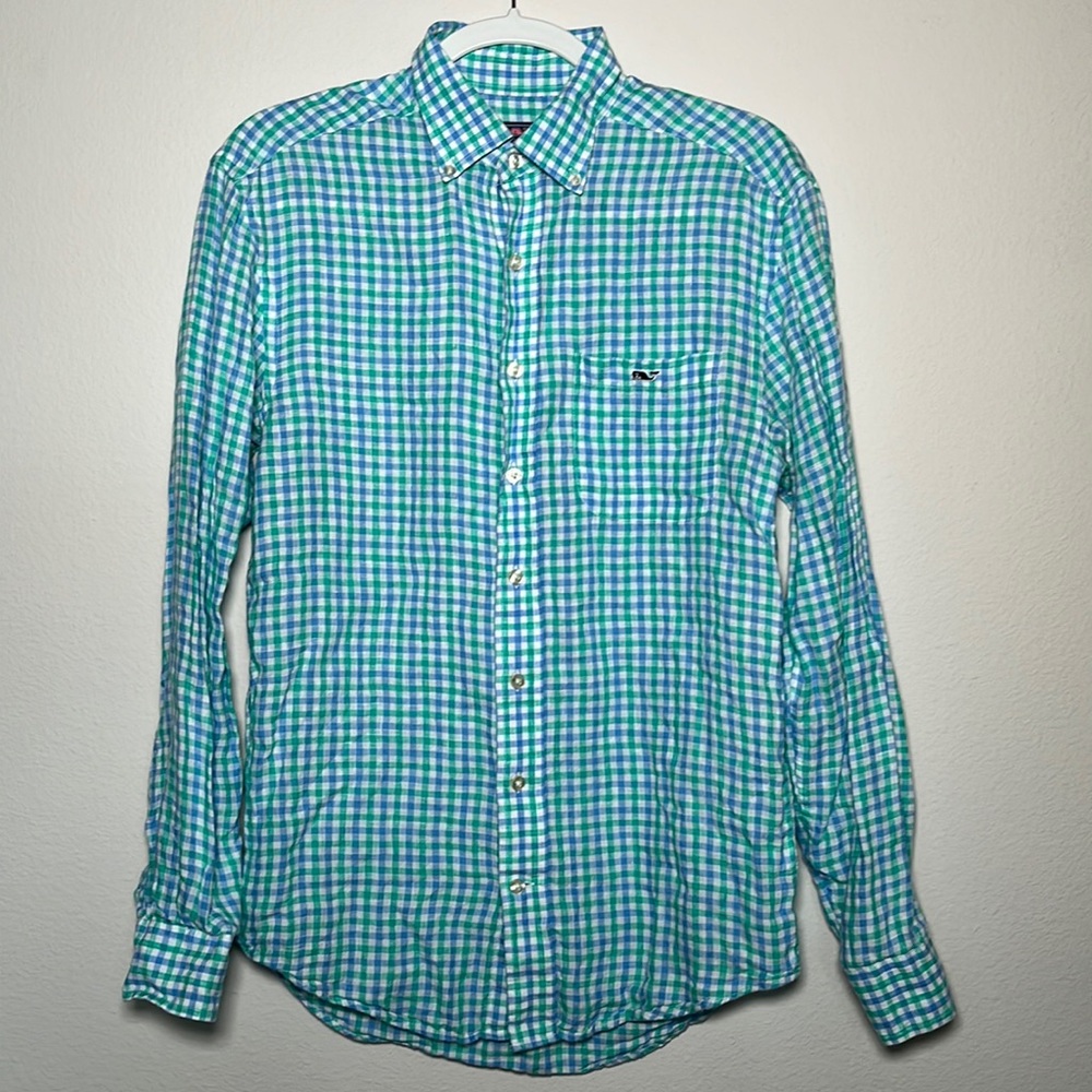 Vineyard Vines Classic Fit Tucker Linen Shirt